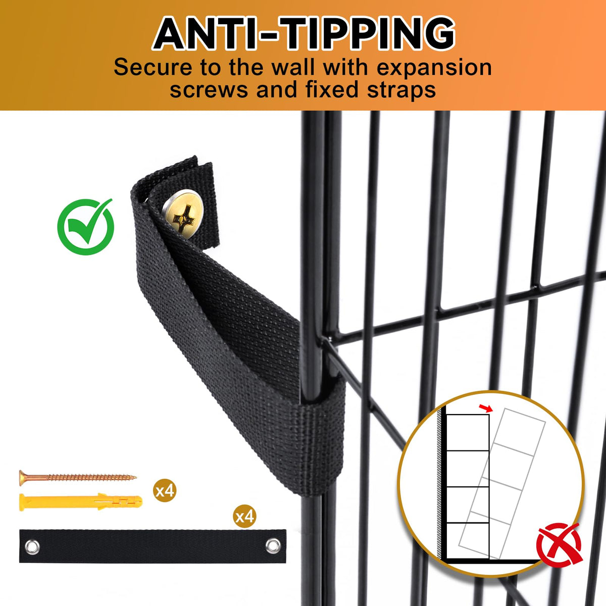 4-Tier Cat Cage Y255