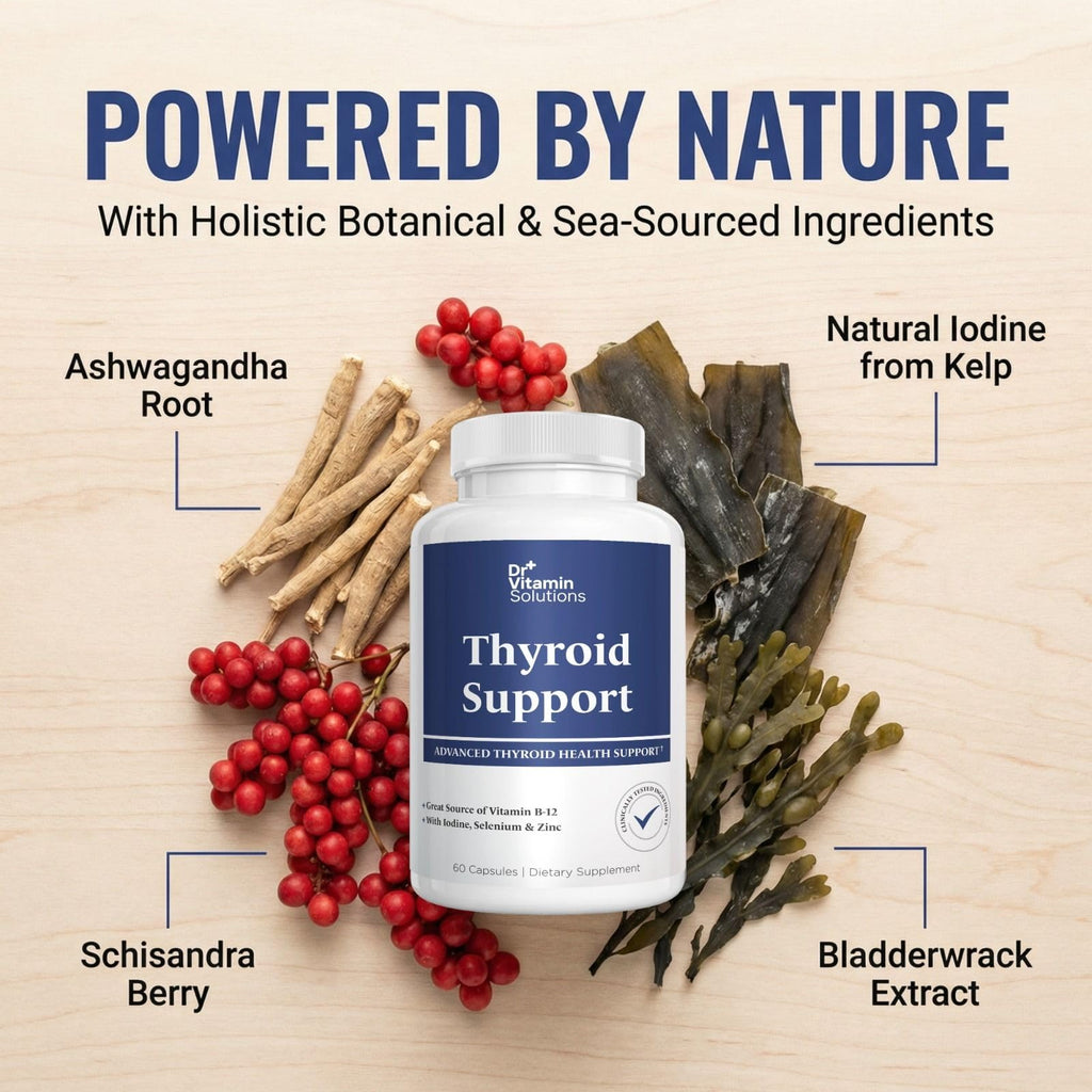 Iodine Thyroid Support Supplement 60 Capsules R15007