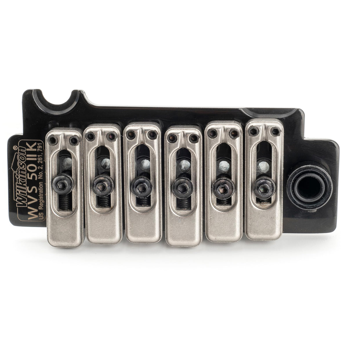 Black 2-Point Electric Guitar Tremolo Bridge D940830