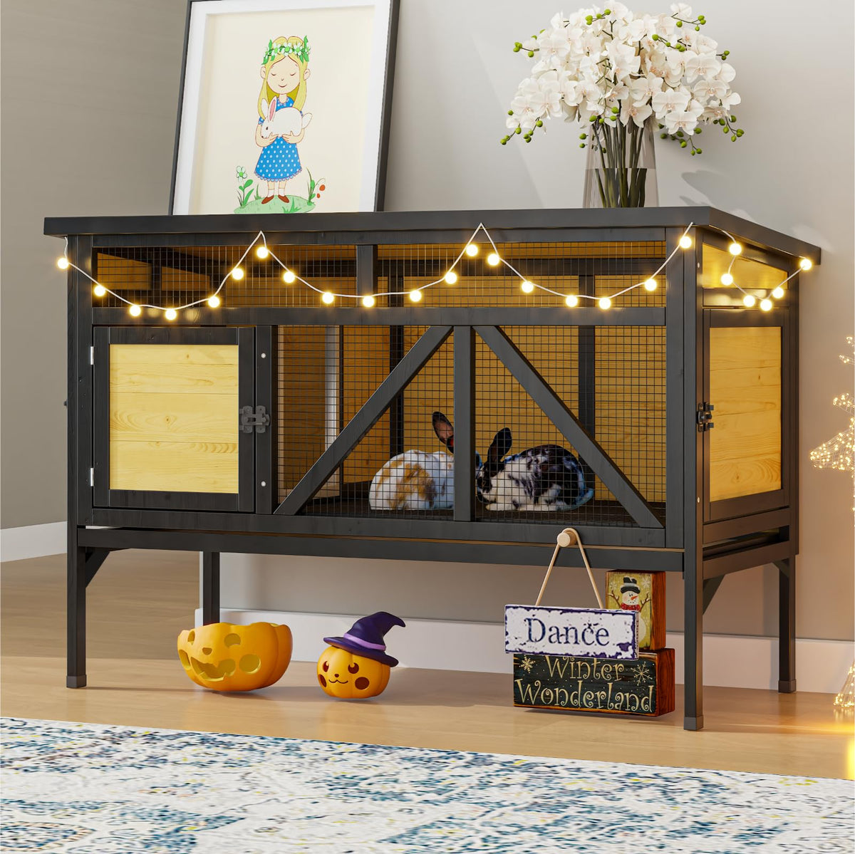 46.7" Rabbit Cage K245416
