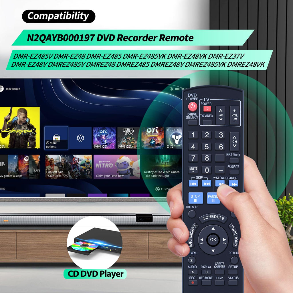 Replacement Remote for Combo Z418