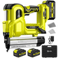 2" Cordless Brad Nailer, 2-in-1 21V Electric Brad Nailer with Battery I5062