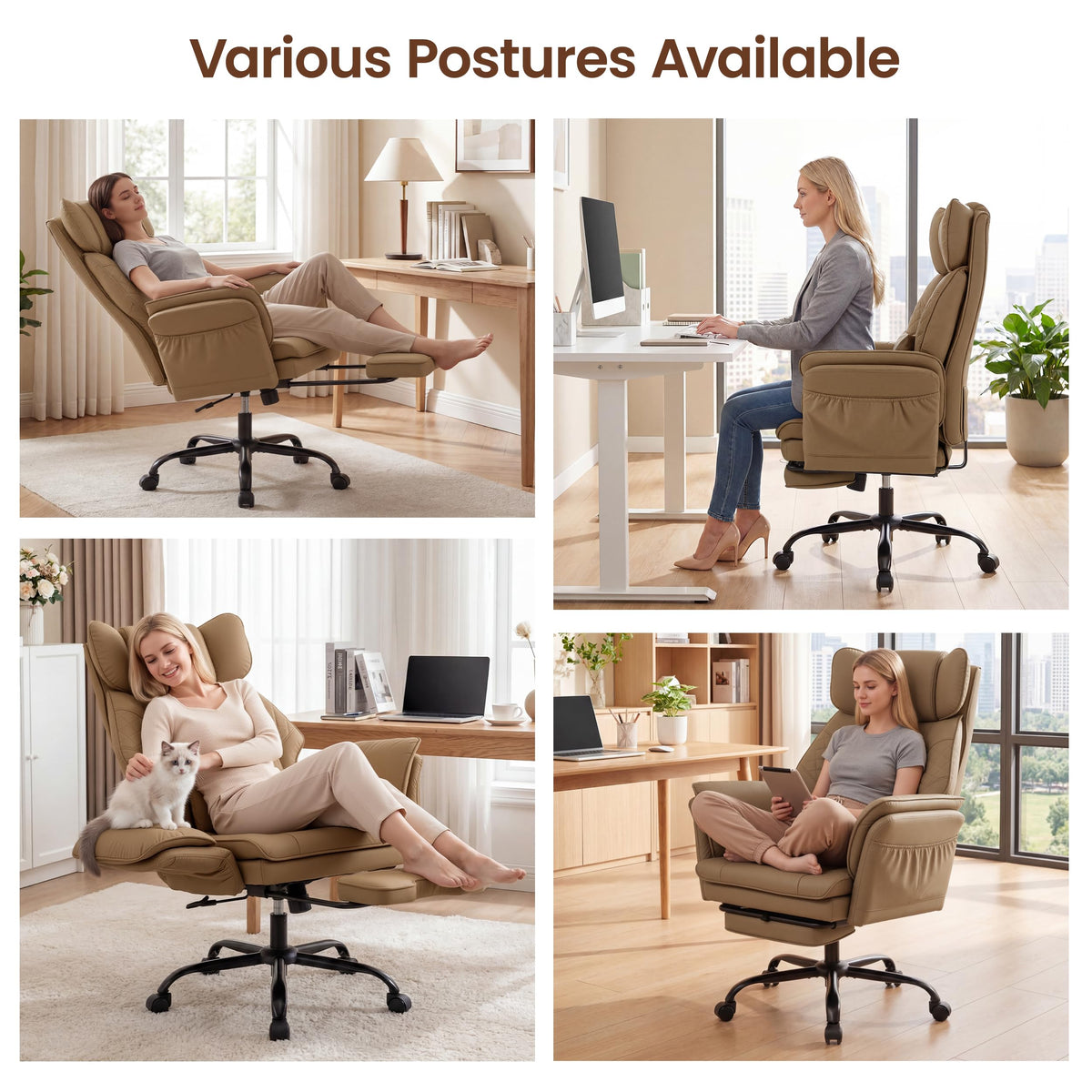 Criss Cross Chair with Flip Armrests M935