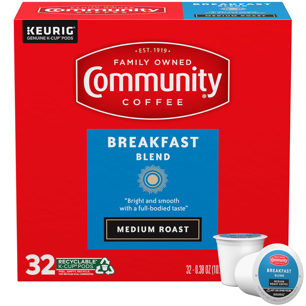 Medium Roast Single Serve Coffee Pods 32 ct V1986