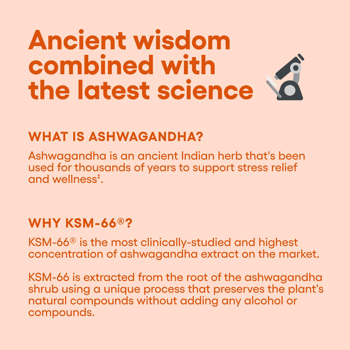 Organic KSM-66 Ashwagandha Root Extract 1,000mg 60ct V596
