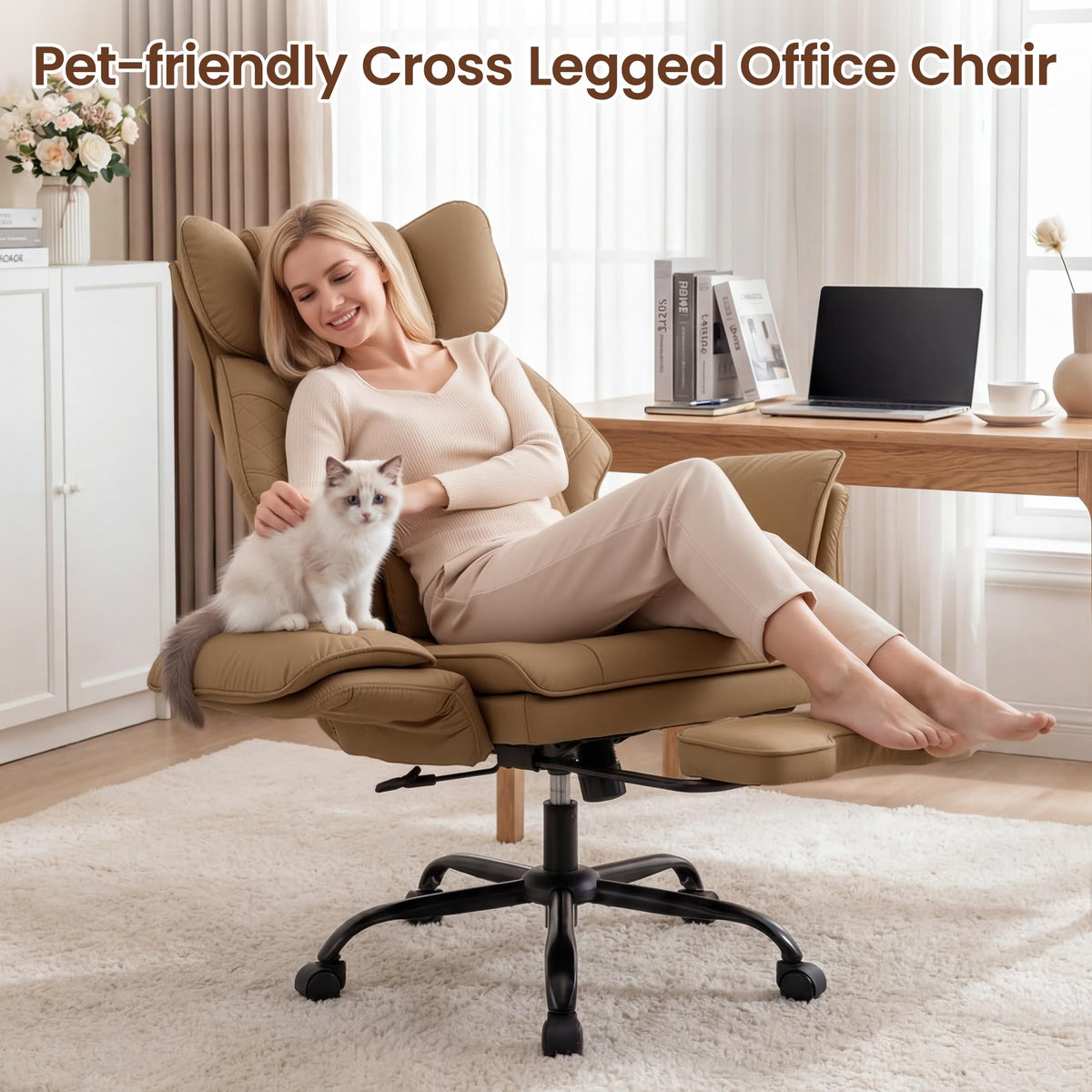 Criss Cross Chair with Flip Armrests M935