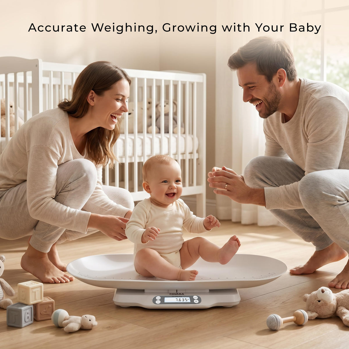 Digital Baby Scale with Removable Tray B557119