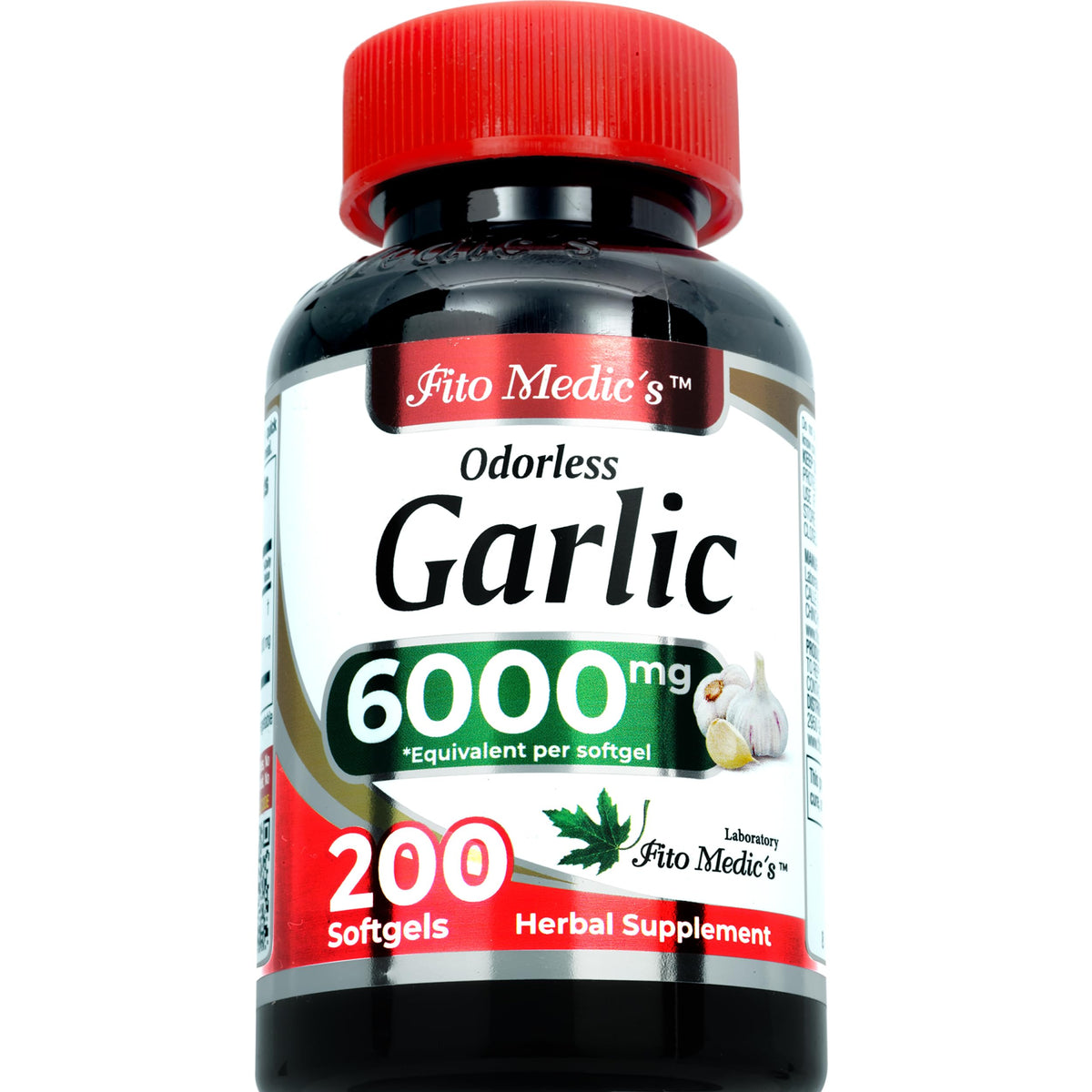 Garlic Supplements 200 Softgels A267