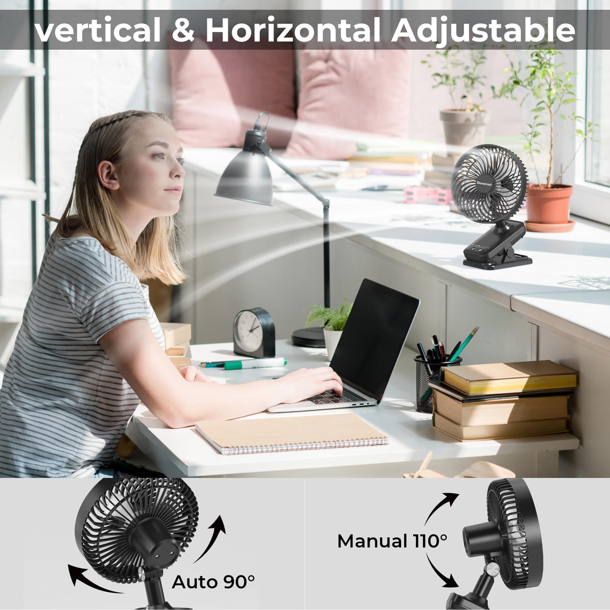 Portable Clip On Fan D427