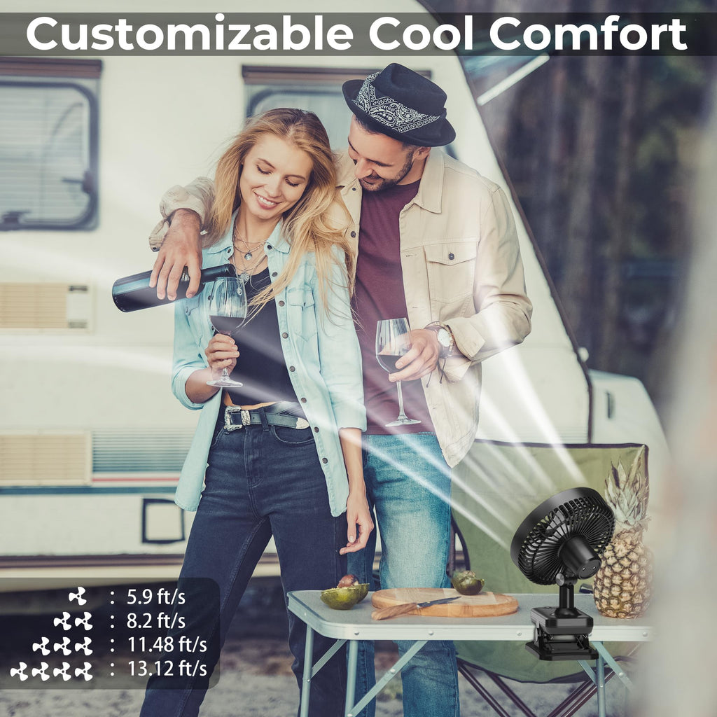 Portable Clip On Fan D427
