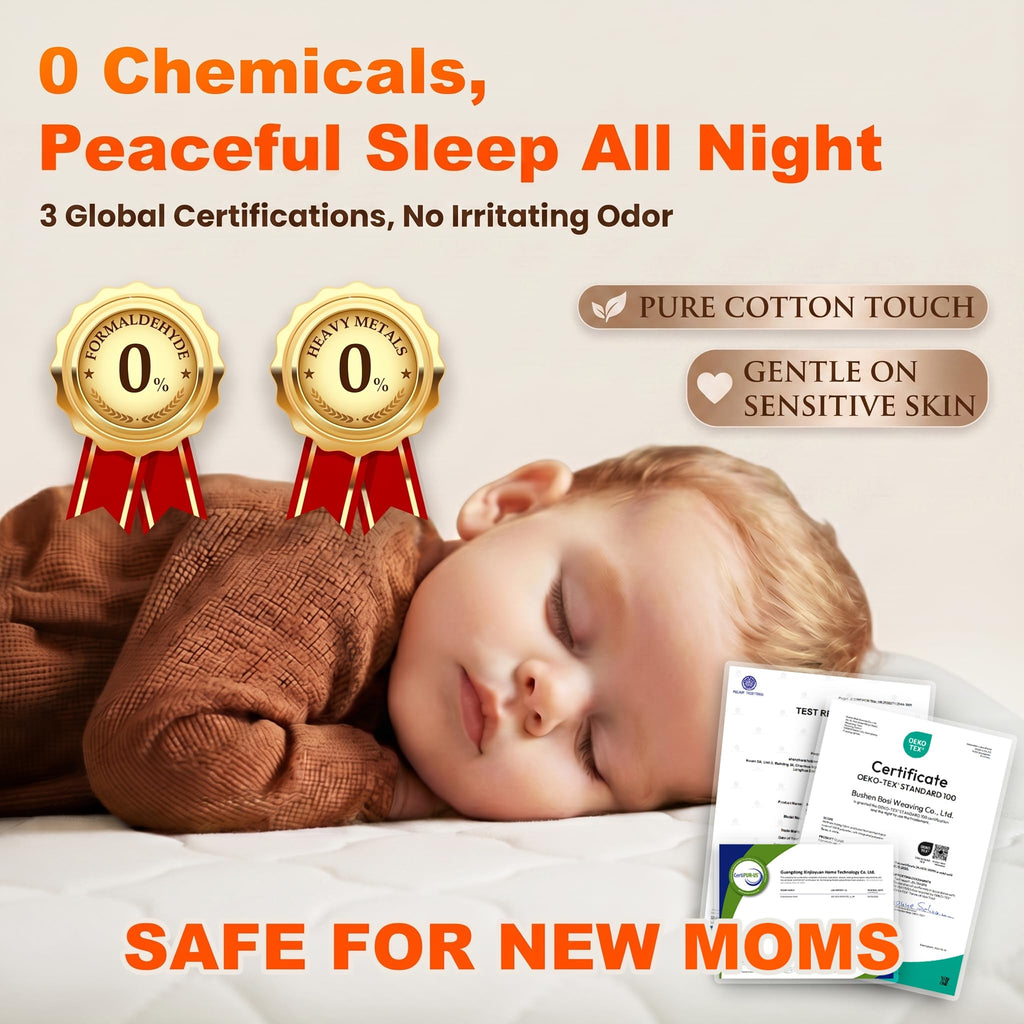 Dual Sided Memory Foam Pack and Play Mattress J633
