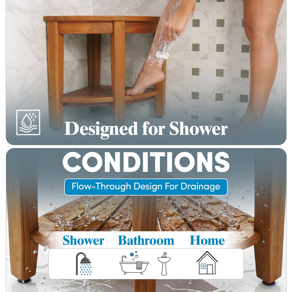 Teak Shower Bench T822