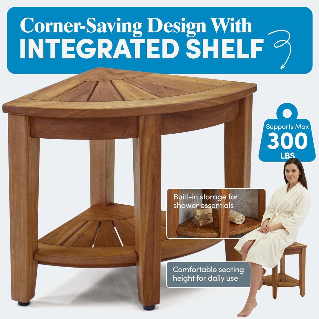 Teak Shower Bench T822