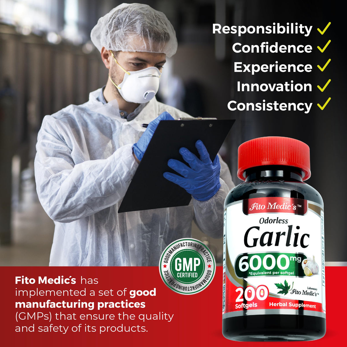 Garlic Supplements 200 Softgels A267