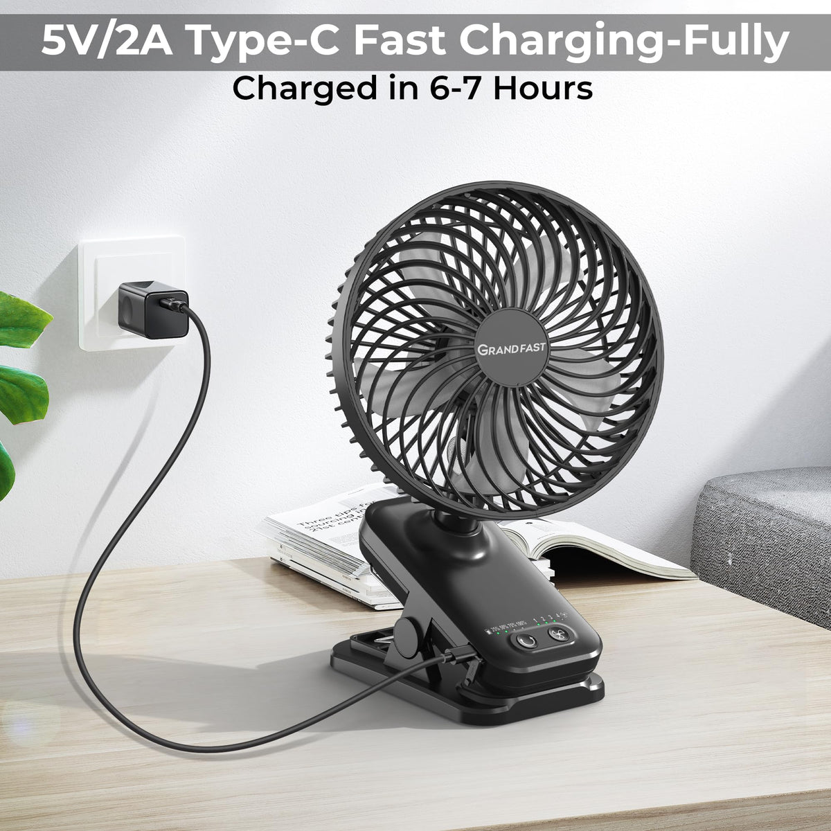 Portable Clip On Fan D427