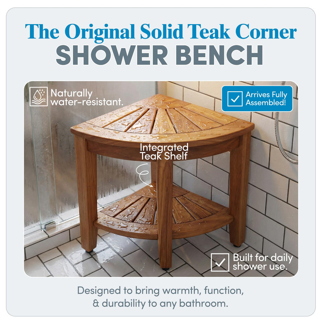 Teak Shower Bench T822