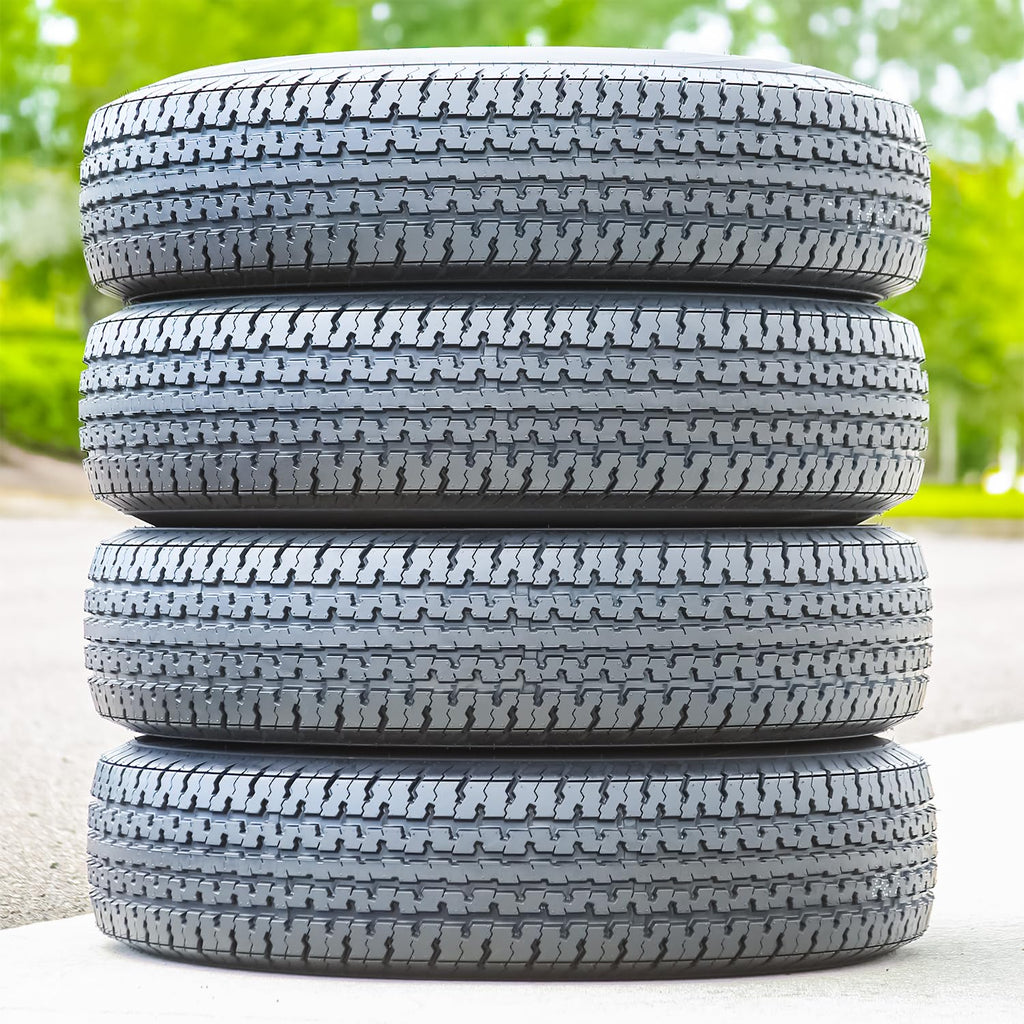 4 x ST205/75R15 All Season 10 Ply Tires M4504