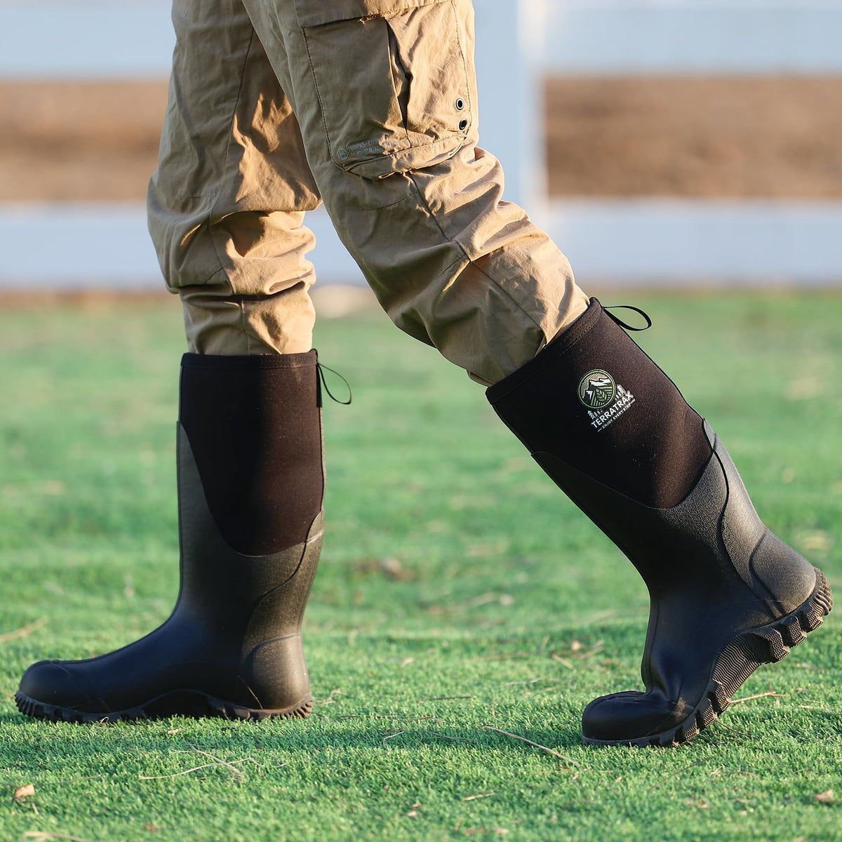 Men's Waterproof 6mm Neoprene Rubber Boots G67227