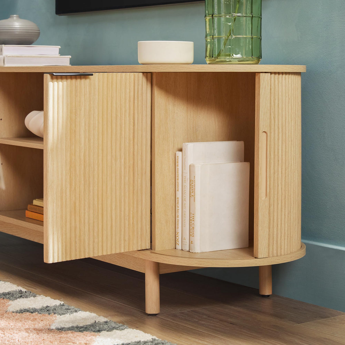 Coastal Oak 60 Inch TV Stand R5468