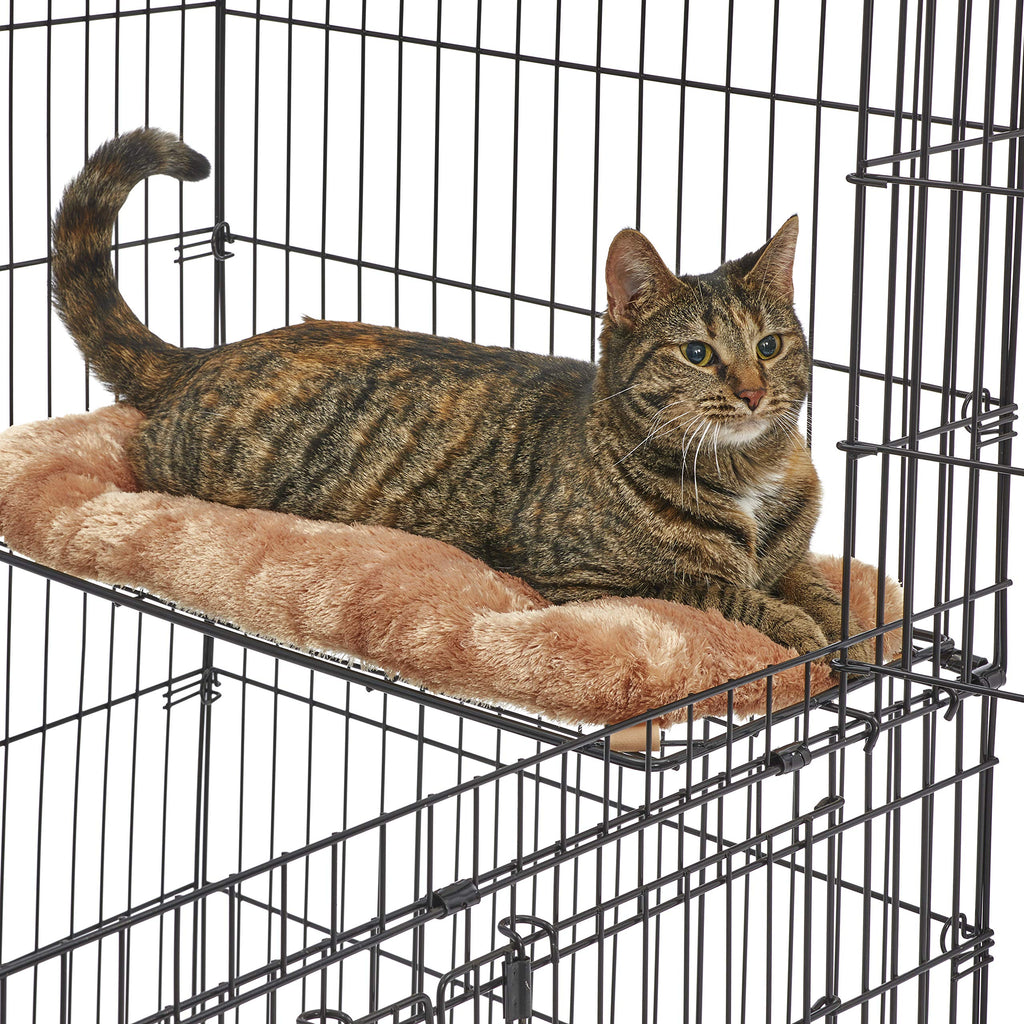 Folding Metal Cat Playpen with 3 Platforms H1199