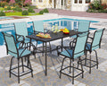 7 Piece Bar Height Patio Dining Set Y857378