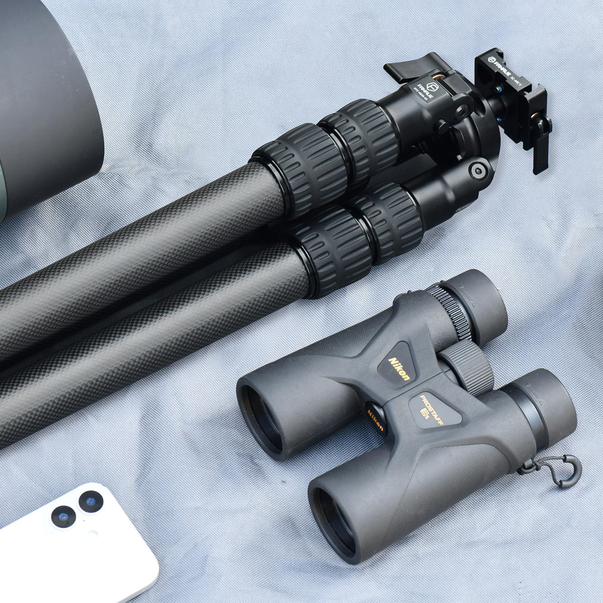 Carbon Fiber Tripod with BallHead and Quick Release Plate P96601