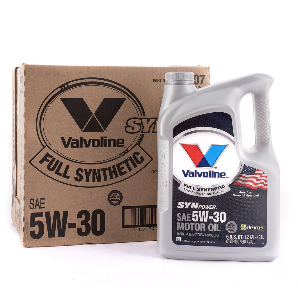 5W-30 Full Synthetic Motor Oil 5qt Case of 3 E61006